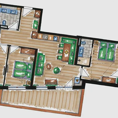 Appartement Valentin Design *
